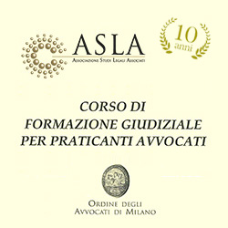 Decennale del Corso Praticanti Avvocati a Milano - ASLA